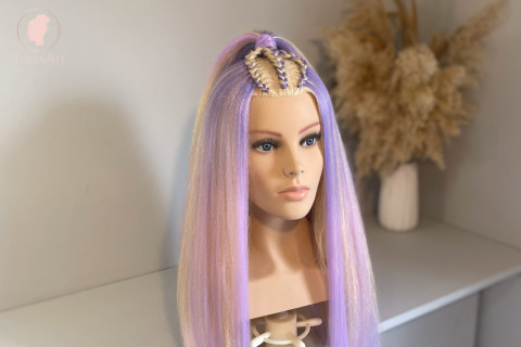 Open braid with extensions