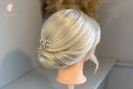 Additional image of Sleek updo for short hair course