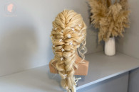Additional image of Boho braids bride wedding hairstyle course